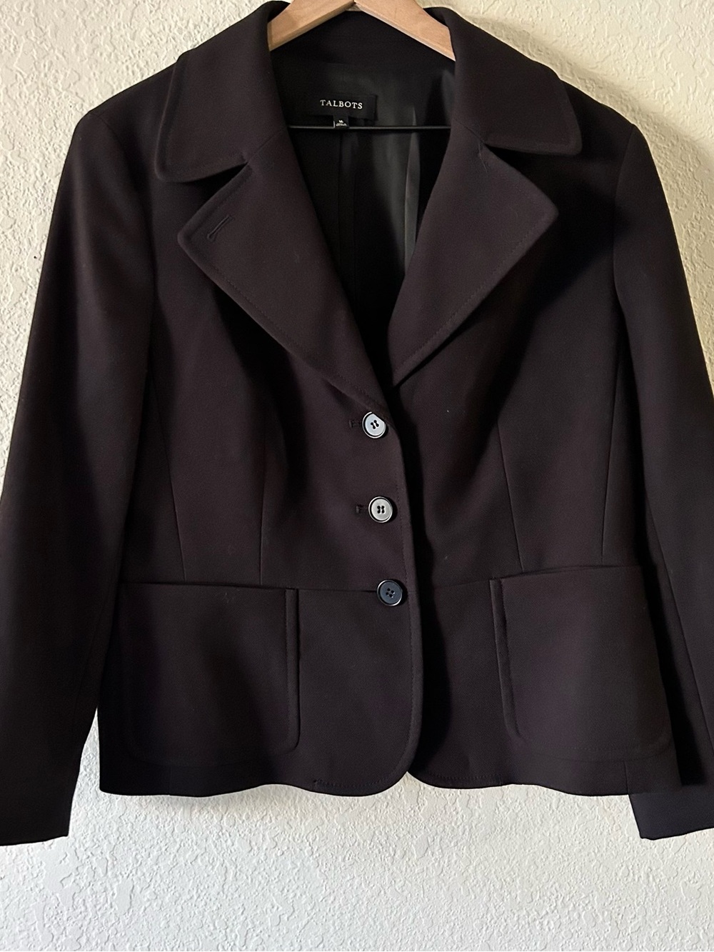 Talbots Dark Brown Tailored Women's Blazer